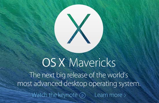 OS X 10.9 Mavericks