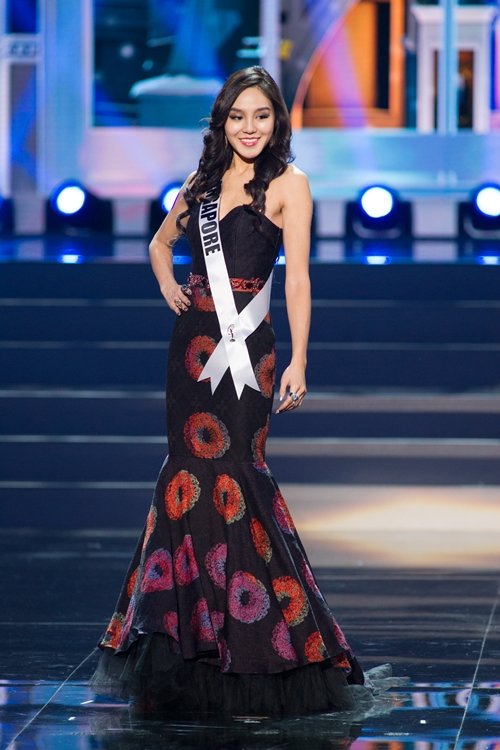 Miss Universe 2013 ชุดราตรี 
