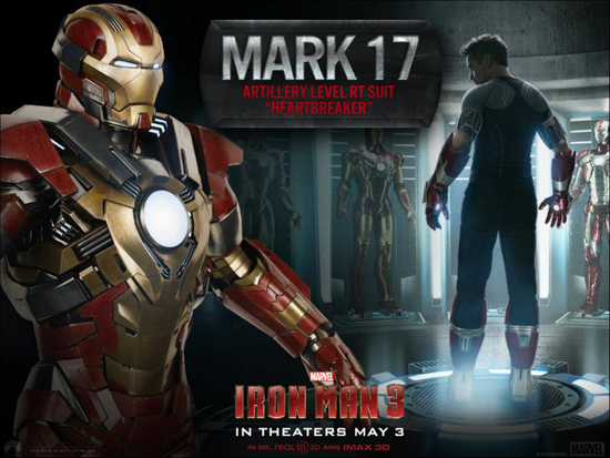 มาร์เวล ทุ่มไม่อั้น สร้างกองทัพชุดเกราะ 42 ชุด ใน Iron Man 3