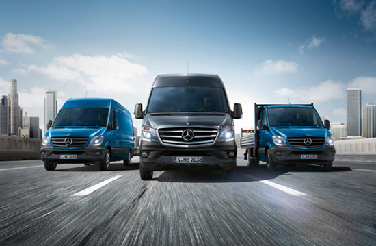 ปรับปรุง Mercedes Benz Sprinter มุ่งสู่รถขนส่งยอดนิยม