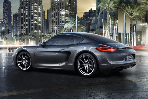 New Porsche Cayman สปอร์ตคาร์ตัวแรง รูปโฉมใหม่