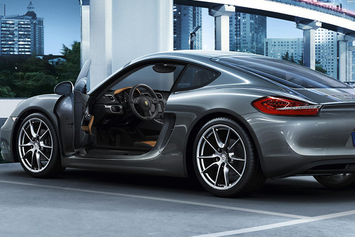 New Porsche Cayman สปอร์ตคาร์ตัวแรง รูปโฉมใหม่