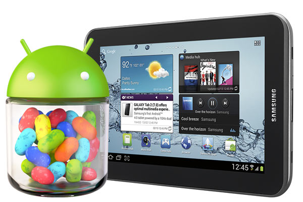 อัพเดทแอนดรอยด์ Galaxy Tab 2 7.0, Galaxy Tab 8.9 รุ่น WiFi