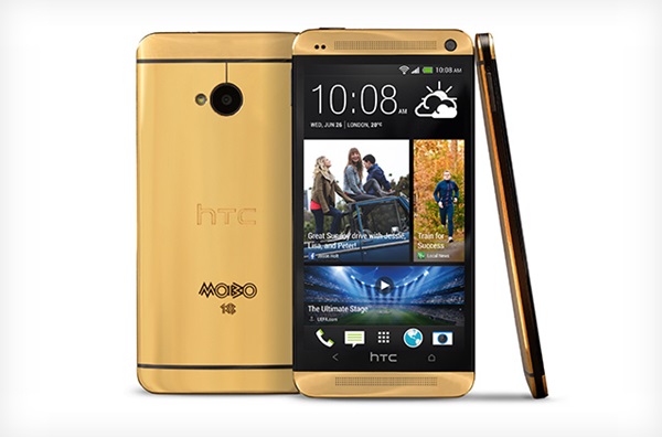 เปิดตัว HTC One ทองคำ 18 กะรัต ราคาหลักแสน