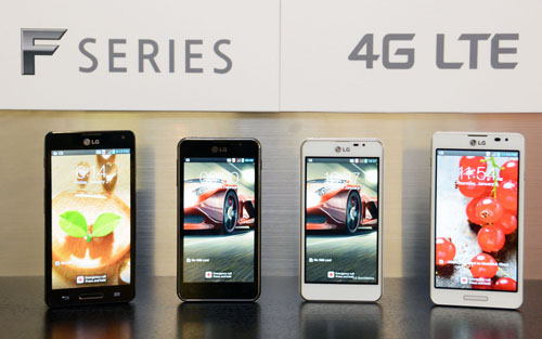 LG เปิดตัวมือถือซีรีย์ใหม่ Optimus F5 และ F7 รองรับ 4G