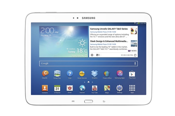 เปิดตัว Samsung Galaxy Tab 3 10.1 จอใหญ่ รองรับ 4G