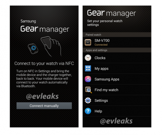 หลุด ! ภาพแอพฯ Gear Manager สำหรับตั้งค่า Galaxy Gear