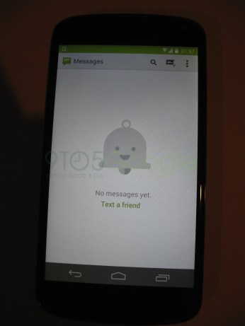 หลุด ! ภาพอินเทอร์เฟซ Android 4.4 KitKat