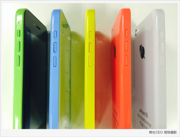 ioPhone 5 แอนดรอยด์โฟนสัญชาติญี่ปุ่นในร่าง iPhone 5C