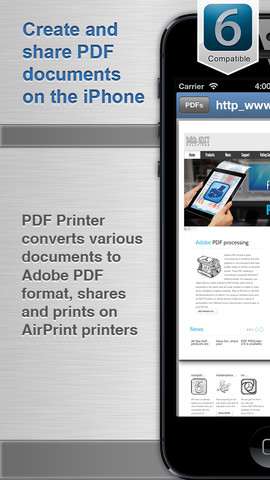 PDF Printer for iPhone