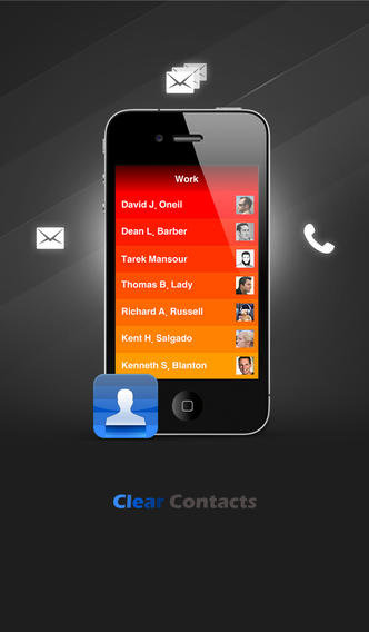 Clear Contacts : Elegant Speed Dialer