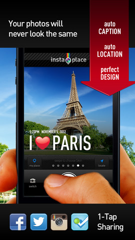 InstaPlace แอพฯ เพิ่มชื่อสถานที่บนภาพถ่าย โหลดฟรีวันนี้ (11 ม.ค.) เท่านั้น