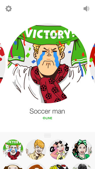 LINE Selfie Sticker LINE Selfie Sticker