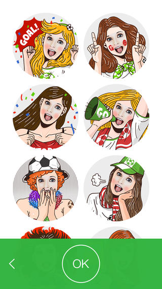 LINE Selfie Sticker LINE Selfie Sticker
