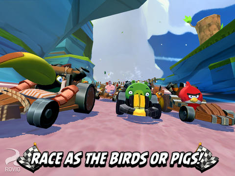 Angry Birds Go! เกมนกโกรธซิ่งรถสำหรับ iOS เปิดให้โหลดแล้ววันนี้