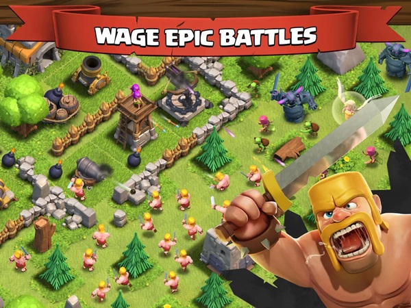 Clash of Clans เกมสร้างกองทัพปะทะกอบลิน