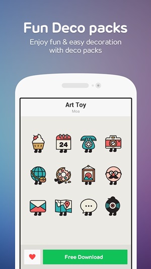 LINE DECO แอพฯ แต่งจอมือถือด้วยไอคอนและภาพพื้นหลังสุดเก๋ LINE DECO แอพฯ แต่งจอมือถือด้วยไอคอนและภาพพื้นหลังสุดเก๋