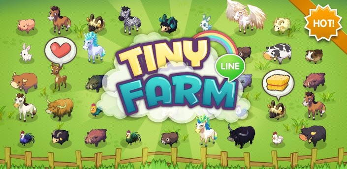  เกมทำฟาร์มเลี้ยงสัตว์ Android จาก LINE TINYFARM LINE