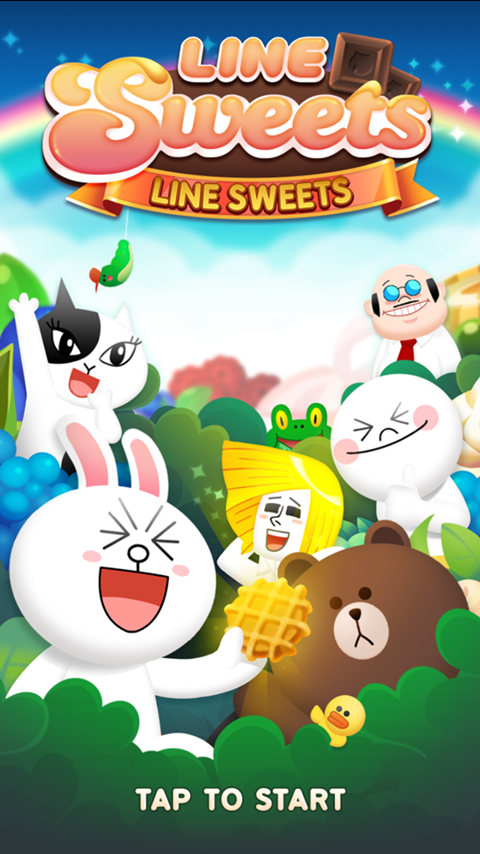 LINE Sweets เกมเรียงขนมหวาน พร้อมตัวละคร LINE ในแบบ 3 มิติ