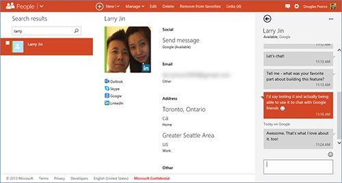 Outlook.com จะสามารถแชทกับเพื่อนใน Gtalk ได้แล้ว