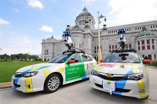 รถ Google Street View ในประเทศไทย