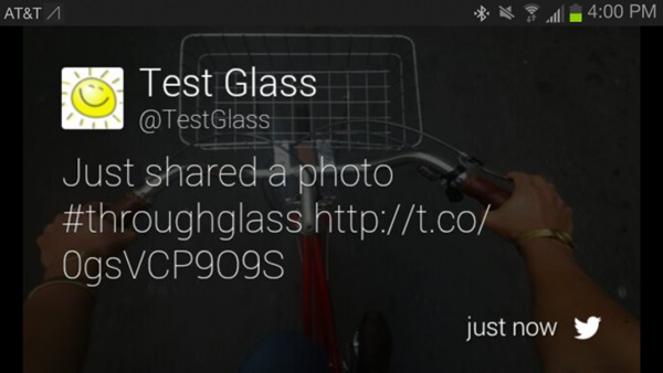 Twitter for Google Glass เปิดให้บริการแล้ว แชร์รูปผ่านแว่นได้เลย