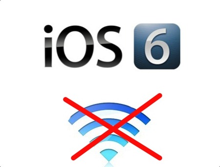 ผู้ใช้ iOS6 บ่นอื้อ ต่อ Wi-Fi ไม่ได้