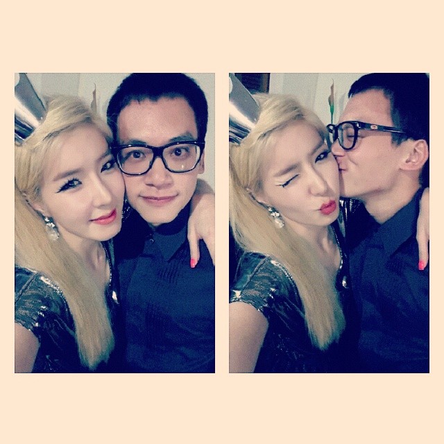บี้ แจง ภาพหอมแก้มจียอน แค่ทักทาย บี้ แจง ภาพหอมแก้มจียอน แค่ทักทาย