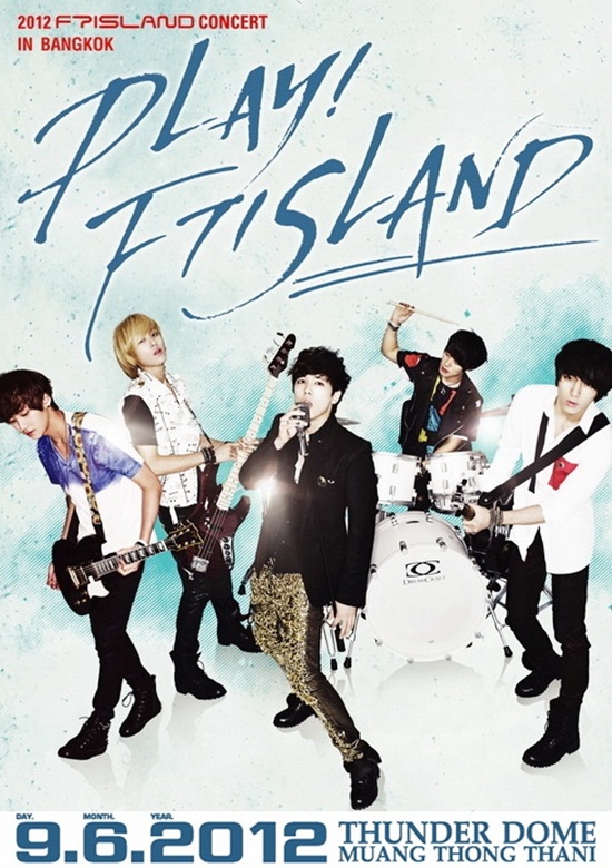 2012 FTIsland Concert Play! FTIsland In Bangkok