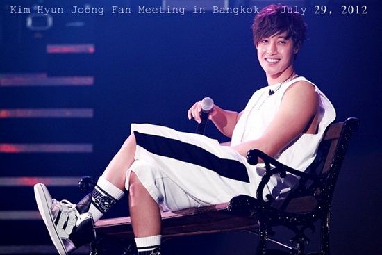 Kim Hyun Joong Fan Meeting in Bangkok