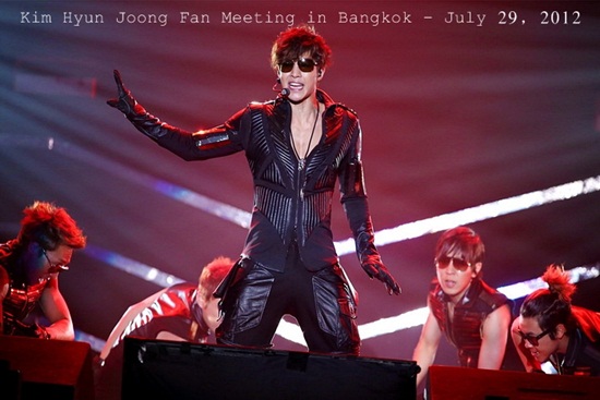 Kim Hyun Joong Fan Meeting in Bangkok