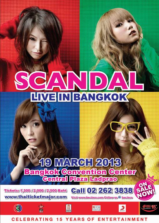 Scandal Live in Bangkok 2013
