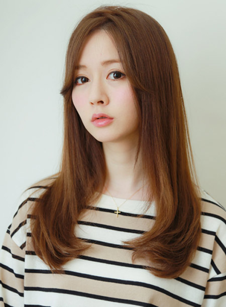 ทรงผมซอยยาว