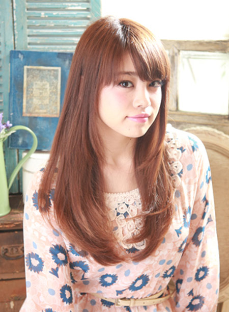 ทรงผมซอยยาว