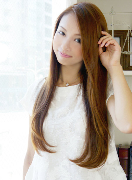 ทรงผมซอยยาว