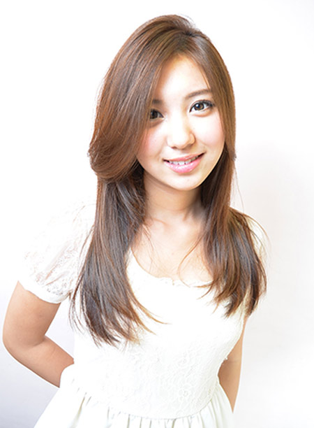 ทรงผมซอยยาว