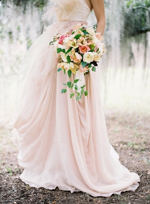 blush weddingdress