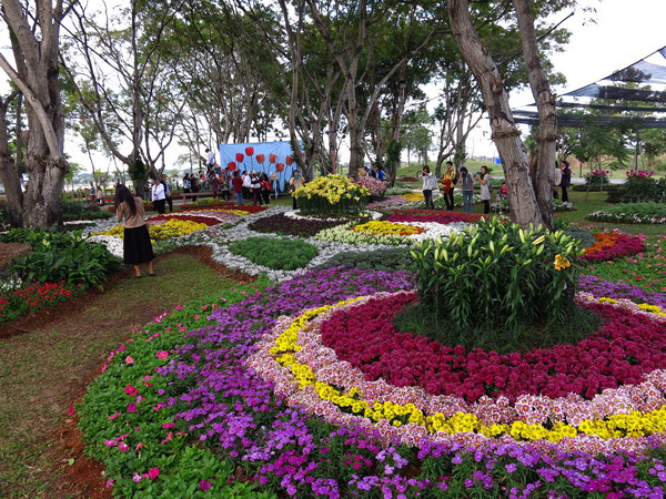 Amazing International Flower Festival in Khon Kaen 2014