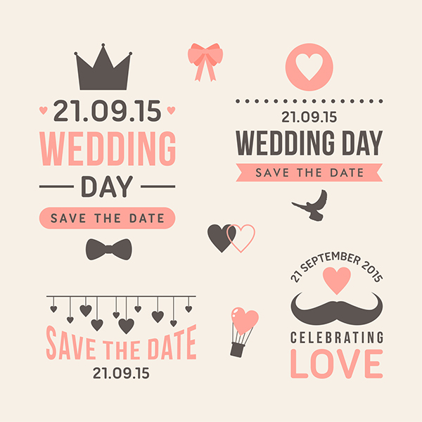 logo wedding