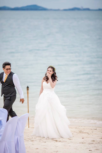 งานแต่งริมทะเล งานแต่งริมทะเล