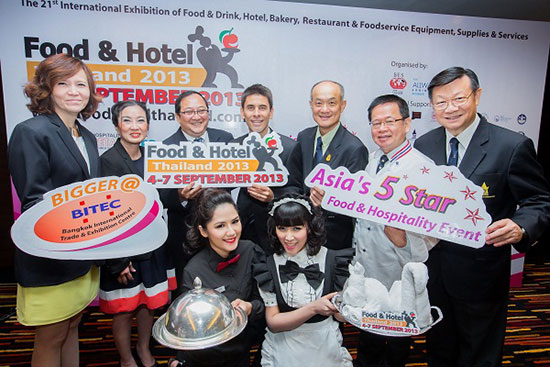Food & Hotel Thailand 2013 ครั้งที่ 21 เริ่ม 4-7 ก.ย. 2556 Food & Hotel Thailand 2013 ครั้งที่ 21 เริ่ม 4-7 ก.ย. 2556
