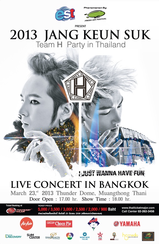 Jang Keun Suk Team H Party In Thailand