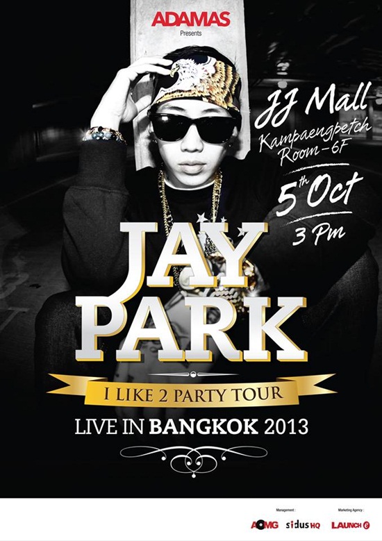 Jay Park I Like 2 Party Tour Live In Bangkok 2013