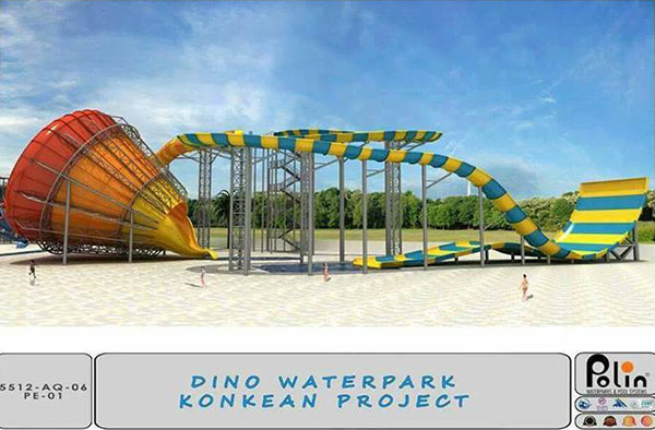  สวนน้ำ Dino Water Park ขอนแก่น ทะเลเทียมแห่งแรกในอีสาน