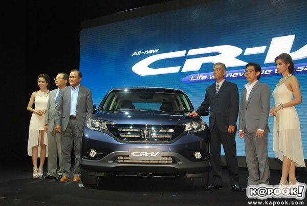 New Honda CR-V พร้อมจำหน่ายในไทยเป็นที่เรียบร้อยแล้ว