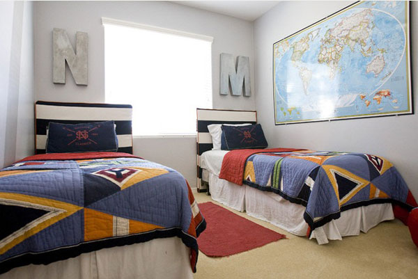  30 ห้องนอนเด็กฝาแฝดสำหรับหนู ๆ ที่เกิดมาคู่กัน