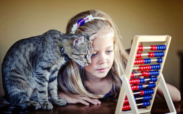 ภาพน่ารักๆ เด็กกับแมว ภาพน่ารักๆ เด็กกับแมว