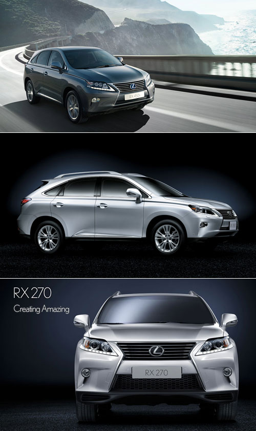 Lexus ส่ง RX ใหม่ 3 รุ่น ราคาเริ่มต้นที่ 4,090,000 บาท