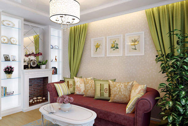 งาม! ห้องรับแขกสีเอิร์ธโทน สำหรับคนรักธรรมชาติ