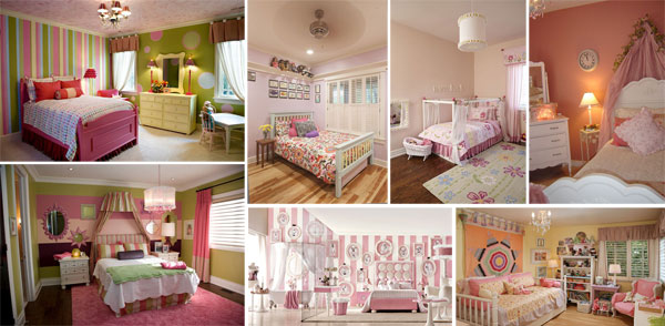 30 ห้องนอนเด็กผู้หญิงสีชมพูกุ๊กกิ๊ก